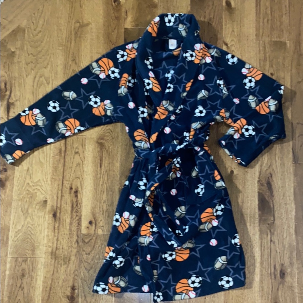 Sonoma boys medium 8-10 sports robe.